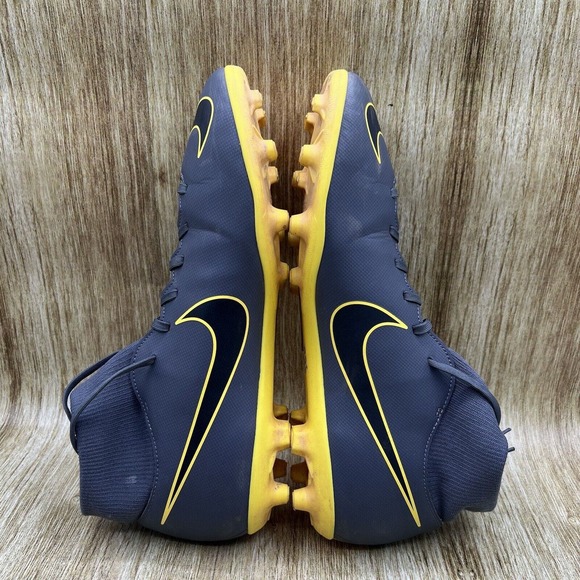 Nike Mercurial Superfly 6 Clug FG Soccer Cleats AH7363-070 Grey/Yellow Men's 13 - Picture 7 of 9